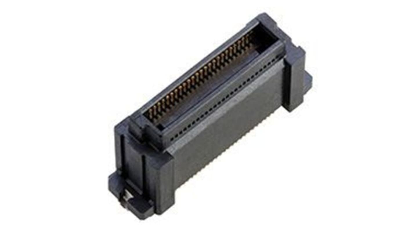 Conector hembra para PCB Amphenol Communications Solutions serie 10138651, de 50 vías en 2 filas, paso 0.5mm, Montaje