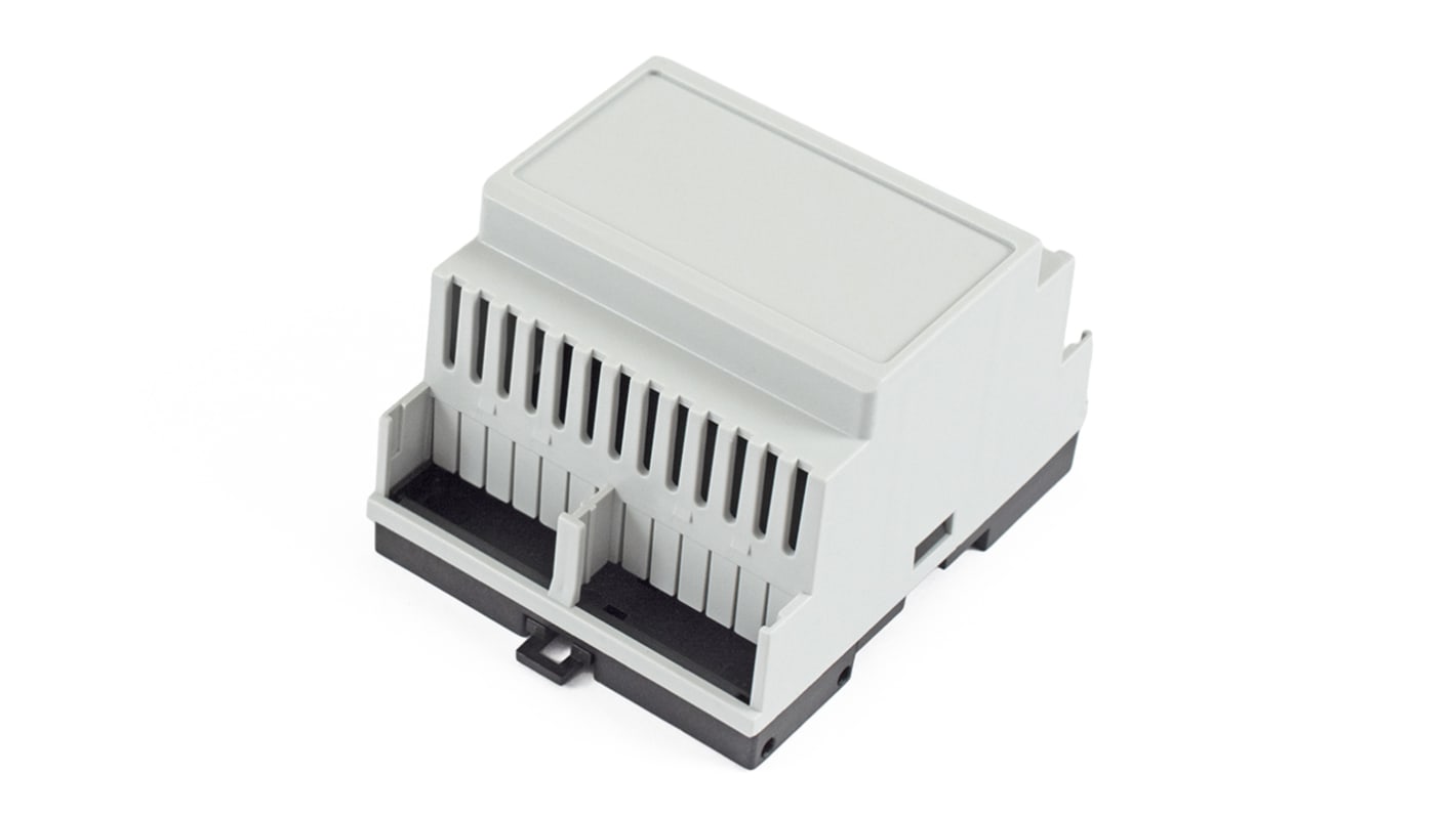 Hammond DIN Rail Enclosure Enclosure Type 1597 Series , 90 x 69 x 58mm, Polycarbonate DIN Rail Enclosure