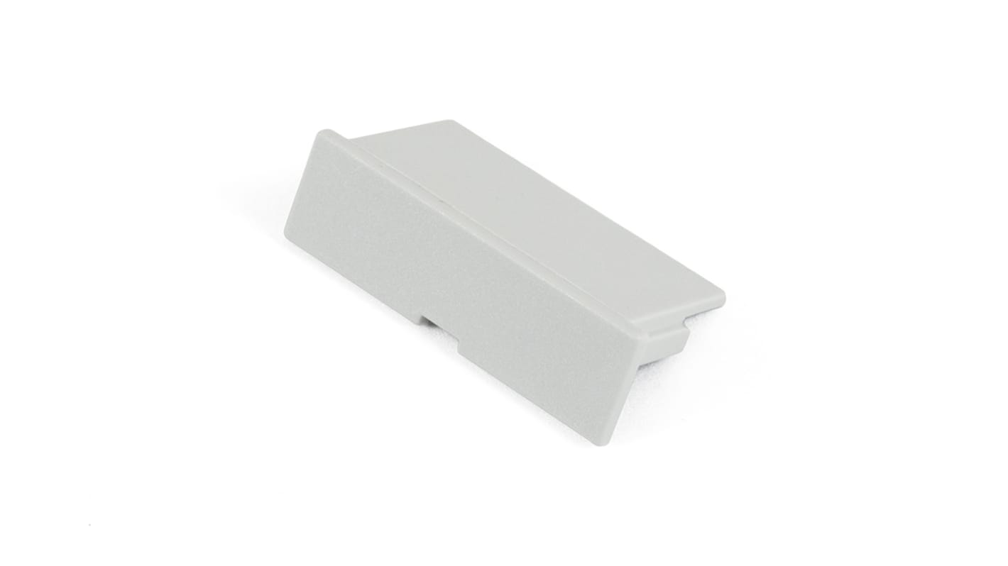 Hammond 1597DIN Series PC Cover, 16mm H, 10.2mm W, 35mm L for Use with 1597DIN2GY, 1597DIN4GY