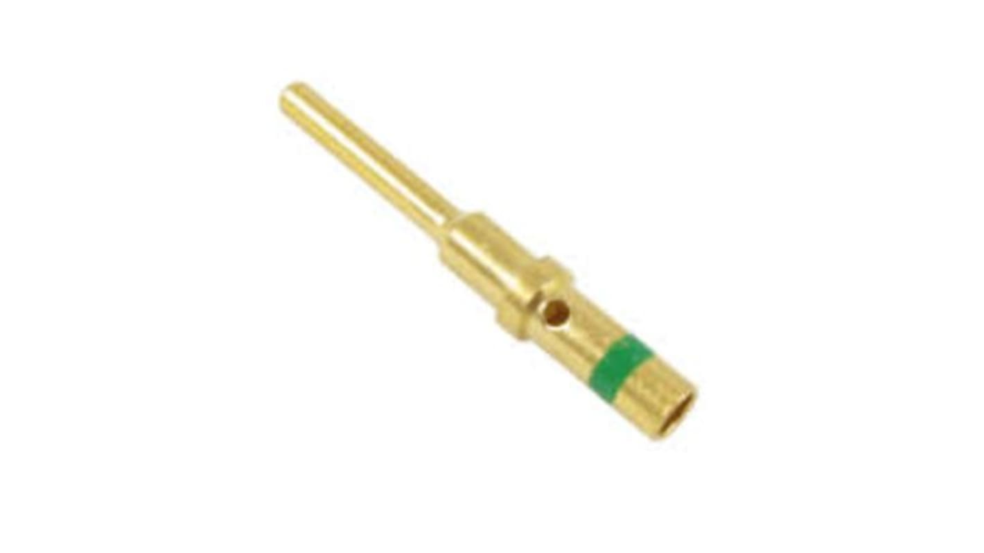 TE Connectivity DEUTSCH Kfz-Anschlussklemme Stecker, Stift Gold-beschichtet