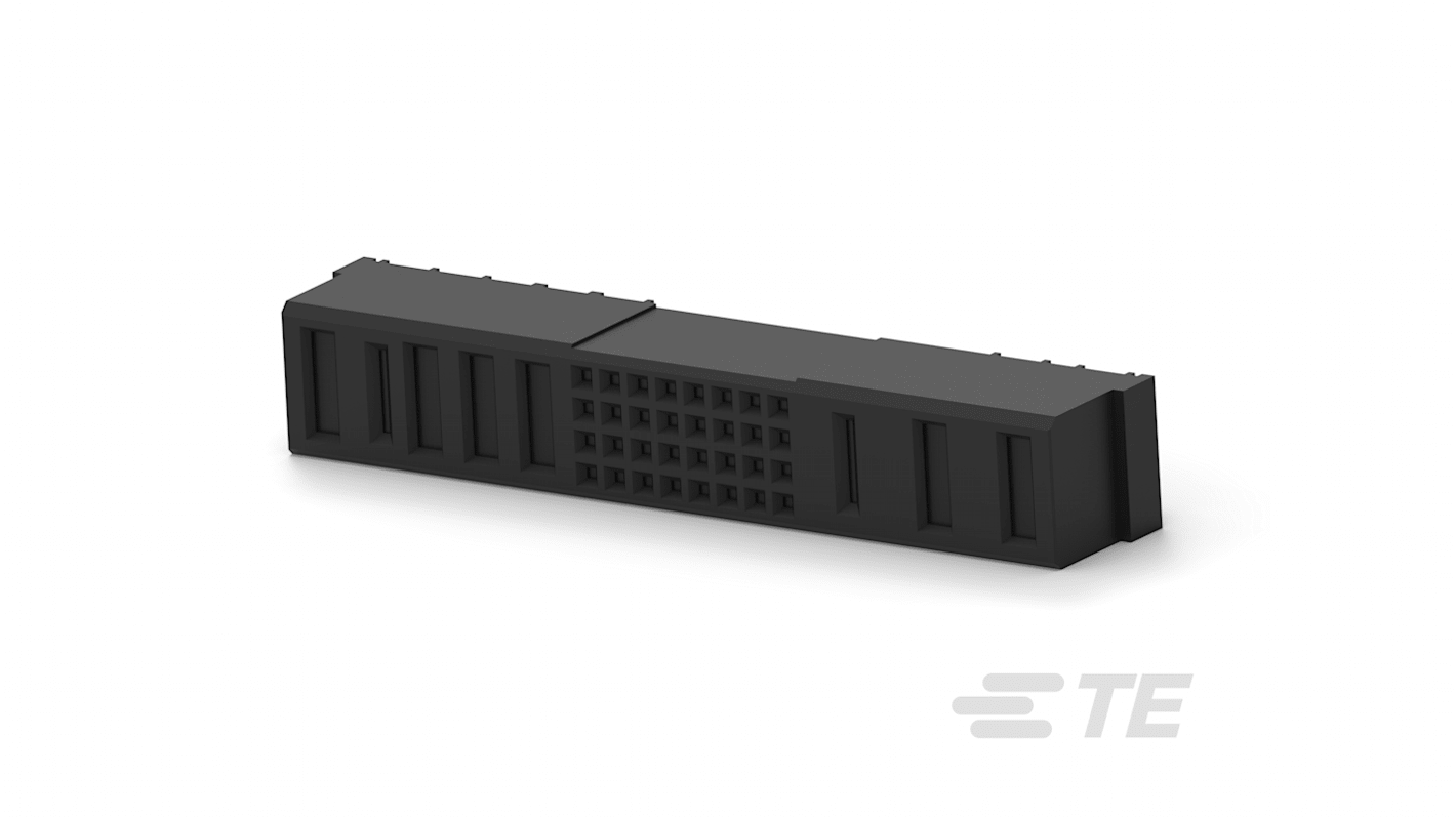 TE Connectivity MULTI-BEAM XLE Schwere Steckverbinder Vertikal 40-polig / 4-reihig, Raster 2.54 mm, 5.08 mm, 7.62 mm