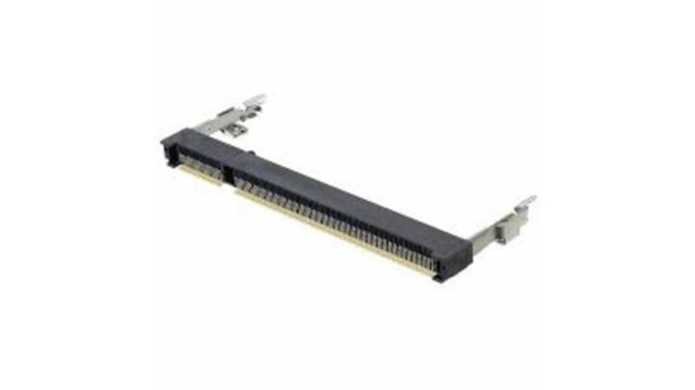 Connecteur DIMM, pas de 0.6mm, 200 voies, montage CMS, Verticale