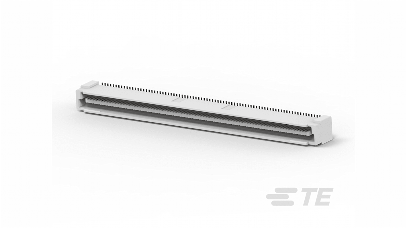 Conector macho para PCB TE Connectivity serie Free Height de 160 vías, 2 filas, paso 0.8mm