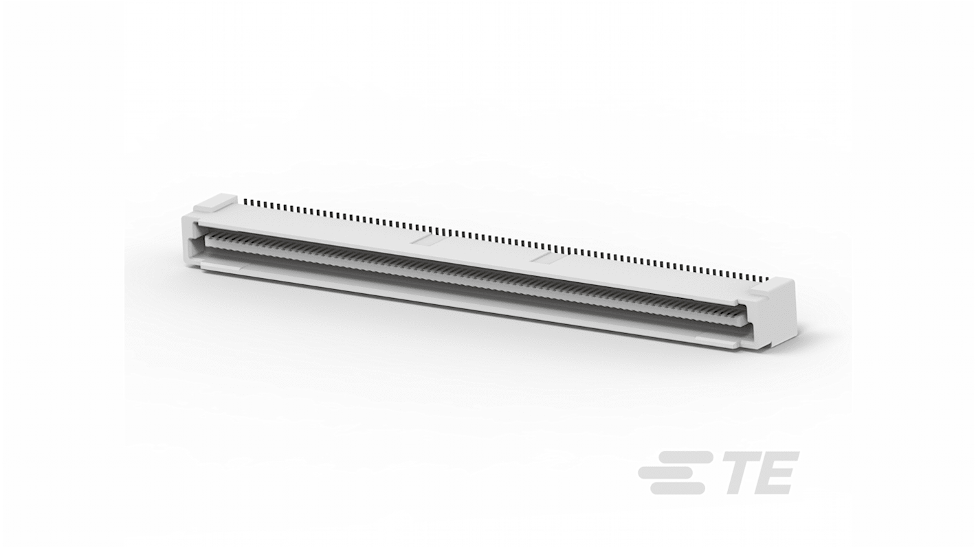 TE Connectivity Free Height Series Vertical PCB Header, 160 Contact(s), 0.8mm Pitch, 2 Row(s)