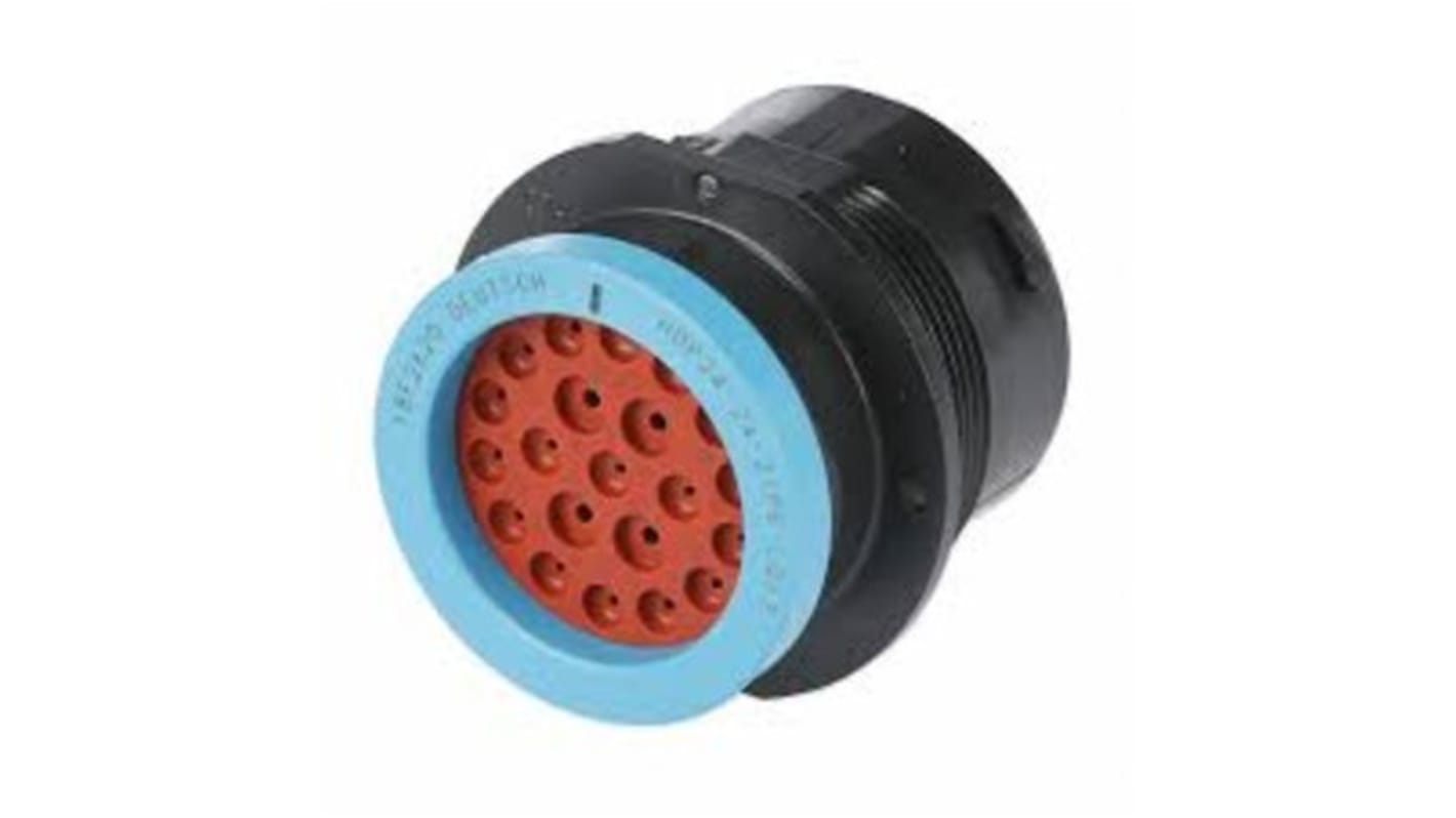 Conector circular TE Connectivity serie DEUTSCH HDP de 21 vías