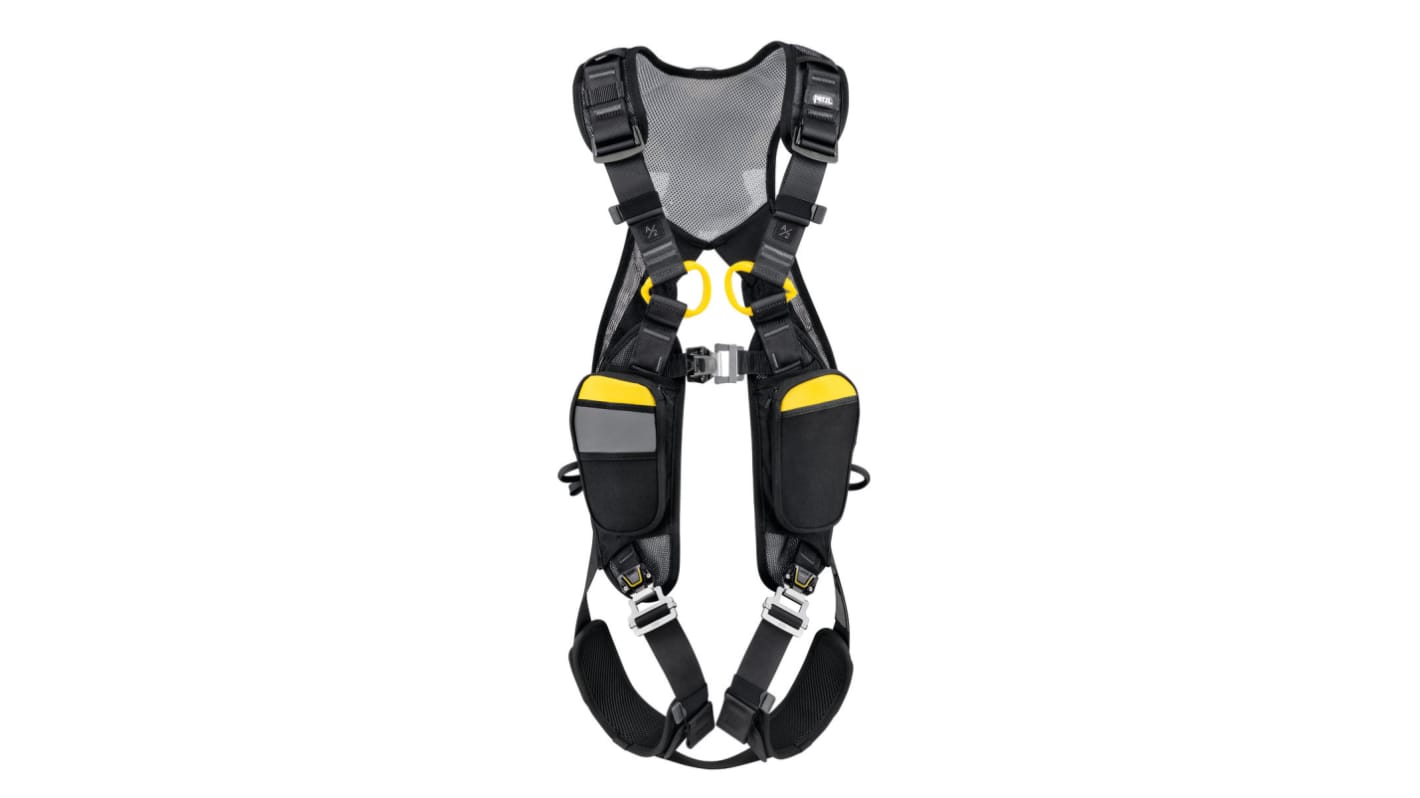 Petzl C073EA00 Front & Rear Attachment Safety Harness, 100kg Max