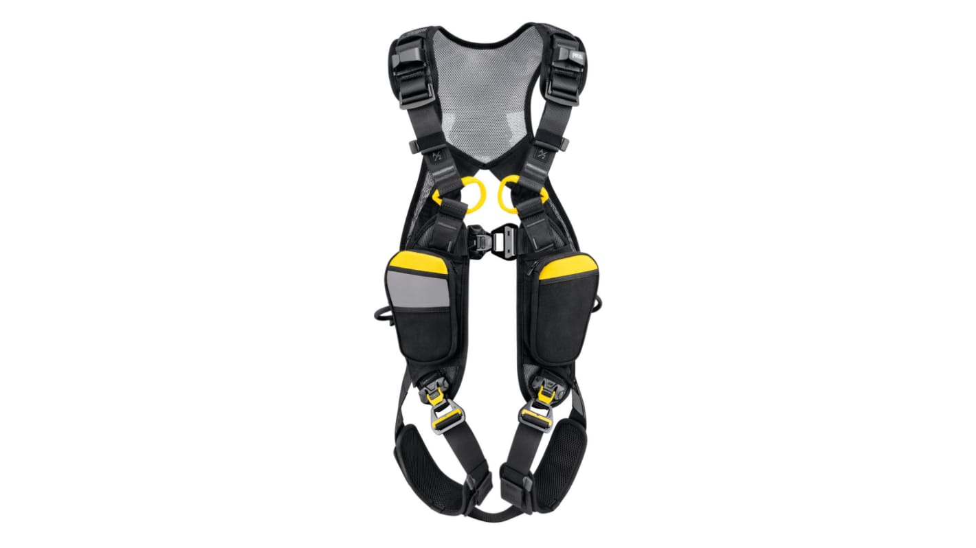 Petzl C073FA00 Front & Rear Attachment Safety Harness, 140kg Max