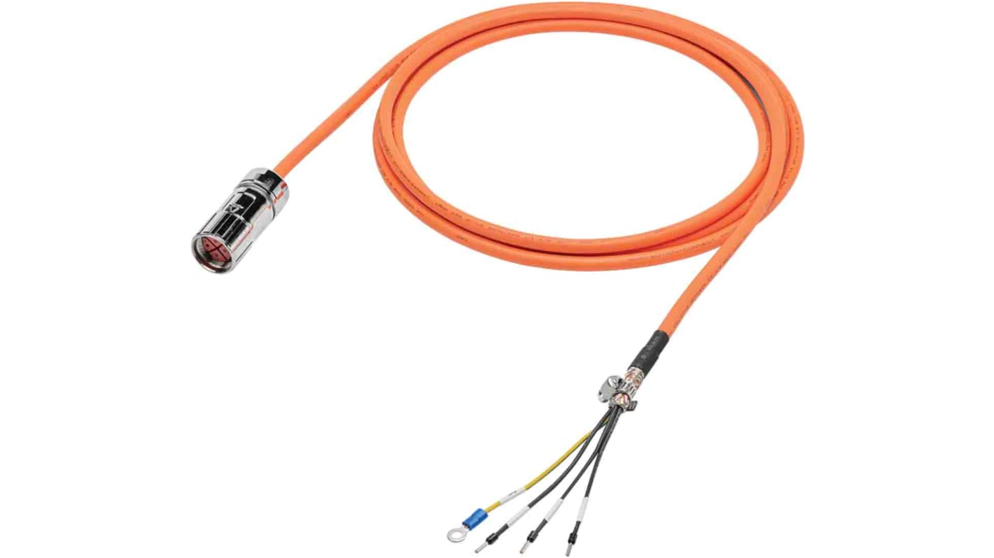 Cable Siemens, 30 V, long. 10m, para usar con SINAMICS V90