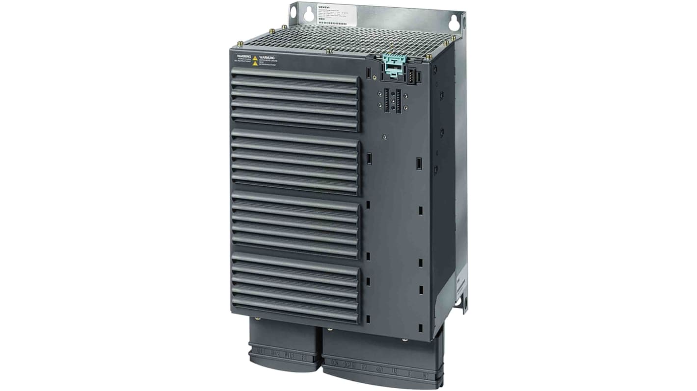 Siemens Inverter Drive, 0.75 kW, 3 Phase, 480 V ac, 84 A, 6SL3225 Series