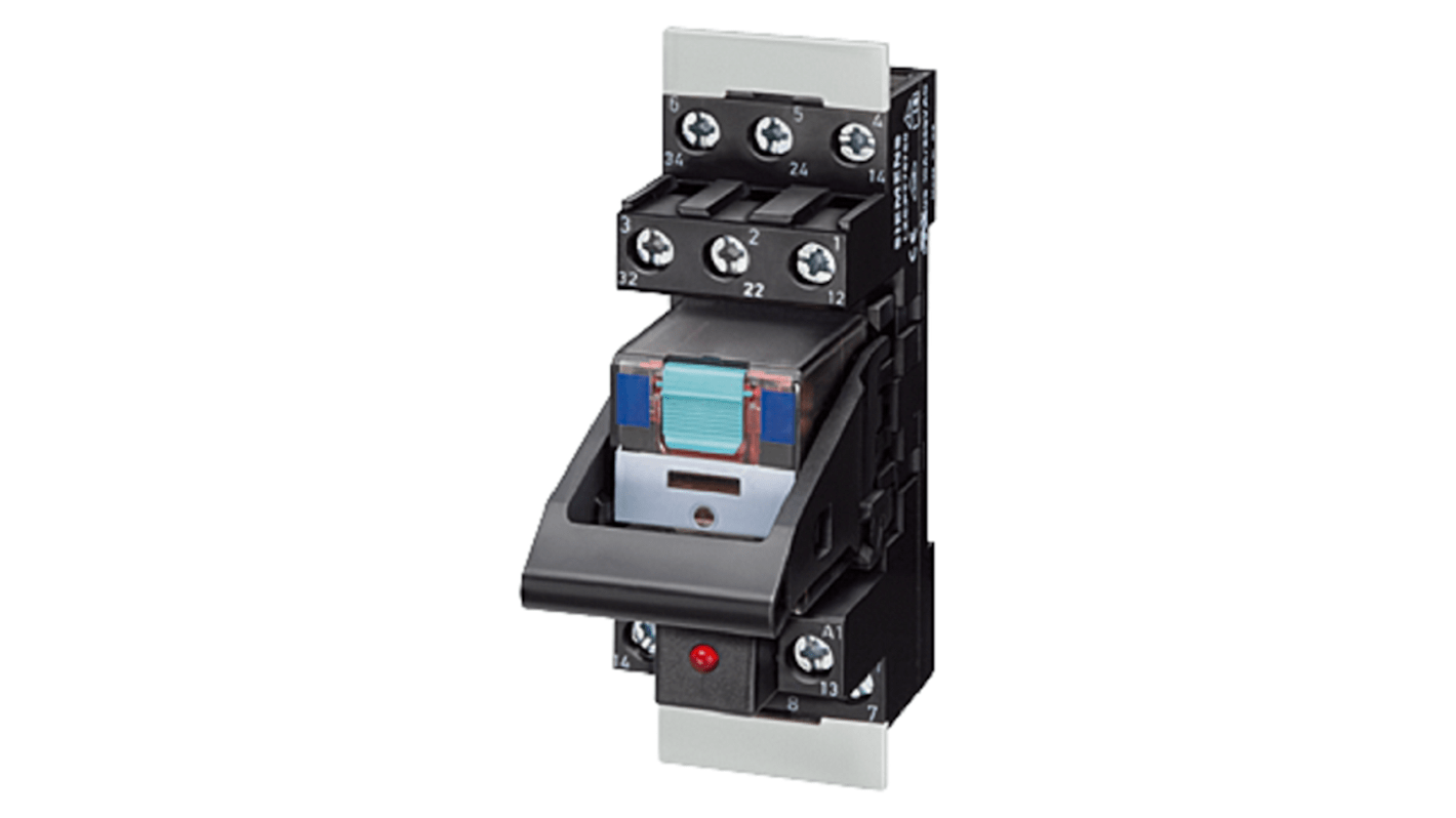 Relè d'interfaccia Siemens serie LZS, bobina 230V ca