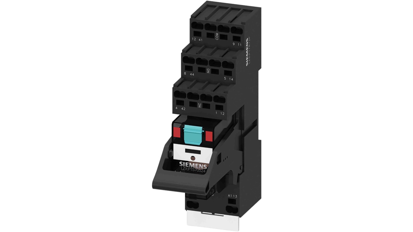 Relé modular Siemens LZS, 24V ac