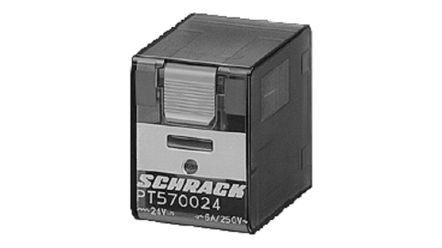 Siemens Base Power Relay, 24V dc Coil, 6A Switching Current