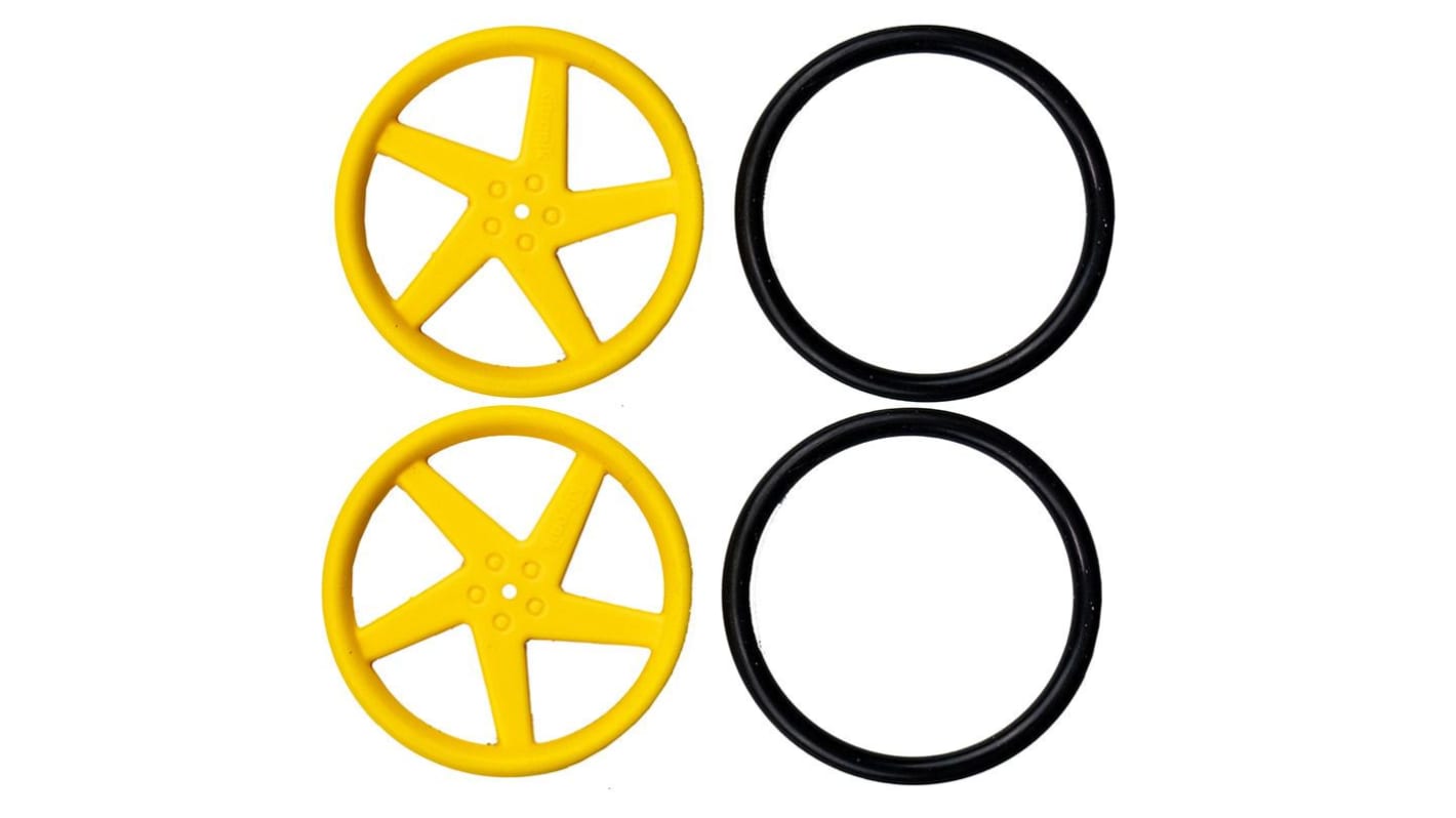 Kitronik Pair of 5 Spoke Wheels for TT m