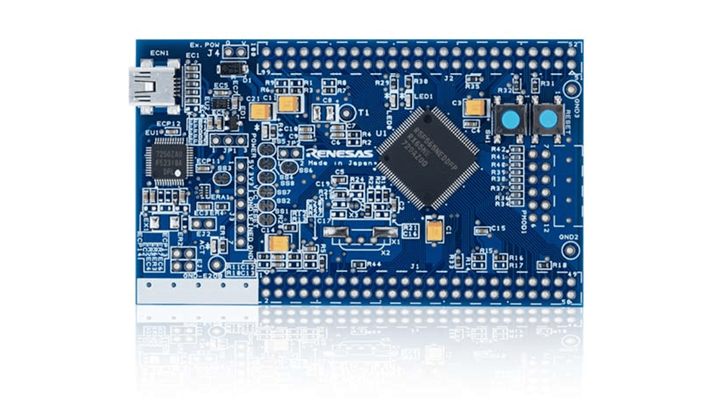 Renesas Electronics Target Board for RX23W 32-Bit-Mikrocontroller Zielplatinen-Kit 32-Bit-Kern