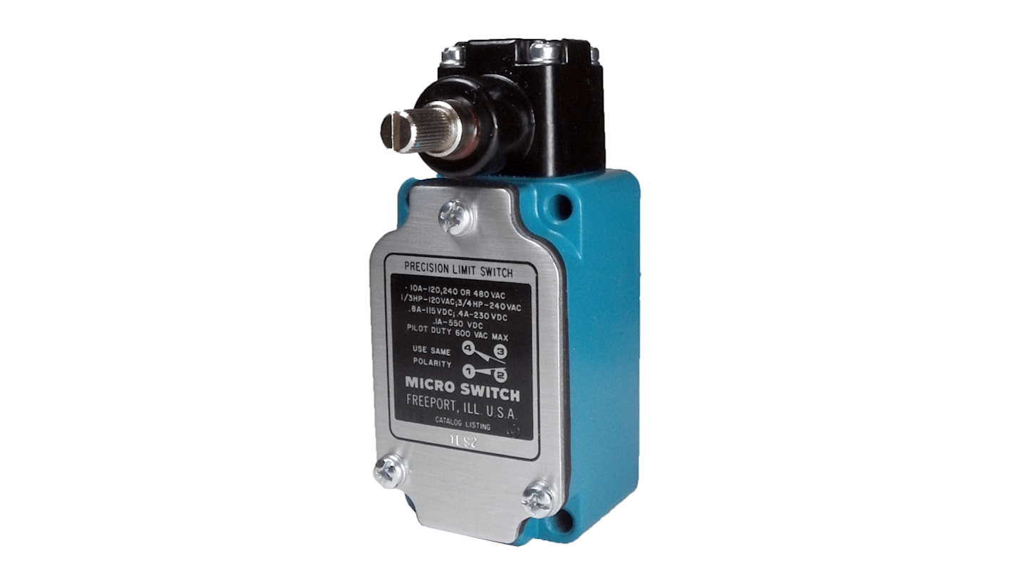 1LS243-4PG | Honeywell Roller Lever Limit Switch, 1NC/1NO, IP67, SPDT ...