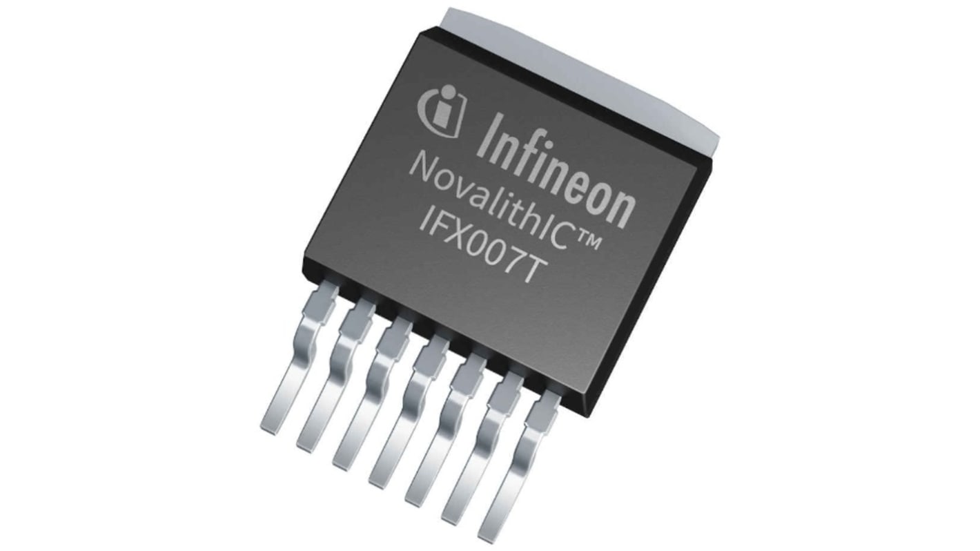 Infineon ハーフブリッジゲートドライバ PG-TO263-7-1 8-Pin ハーフブリッジ 表面実装