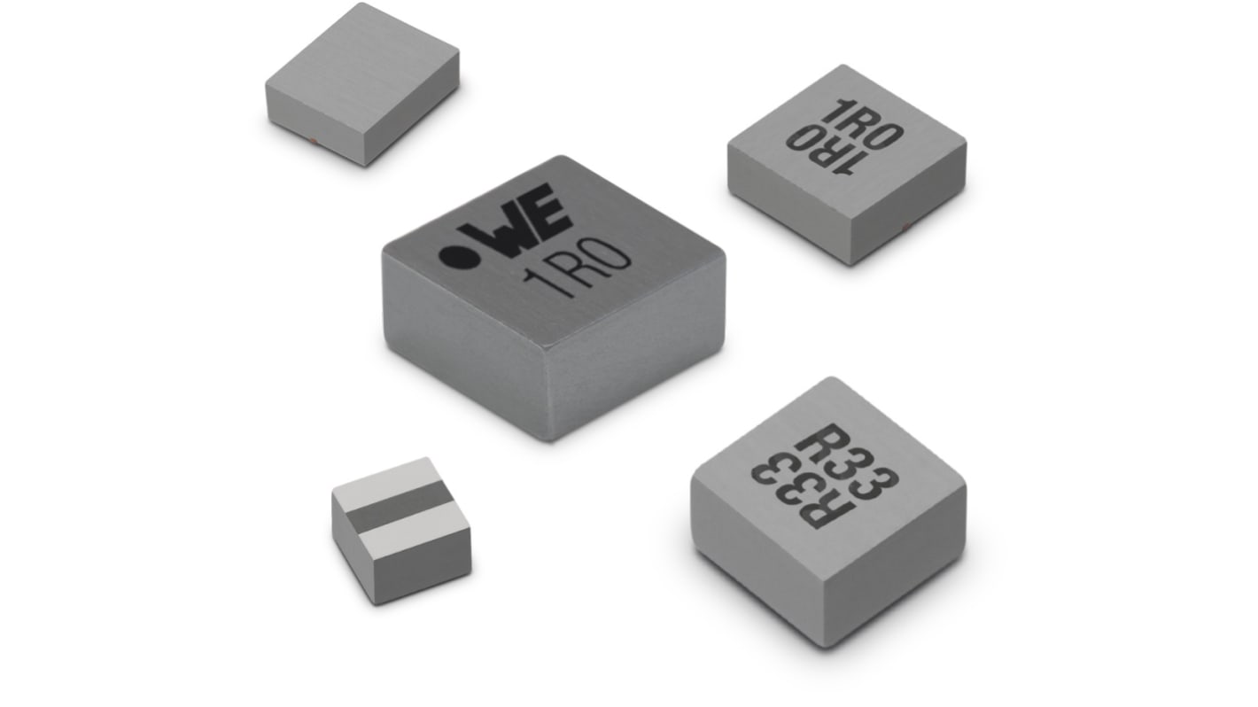 Wurth, WE-MAPI SMT Unshielded Wire-wound SMD Inductor 0.33 μH 20% 9.9A Idc
