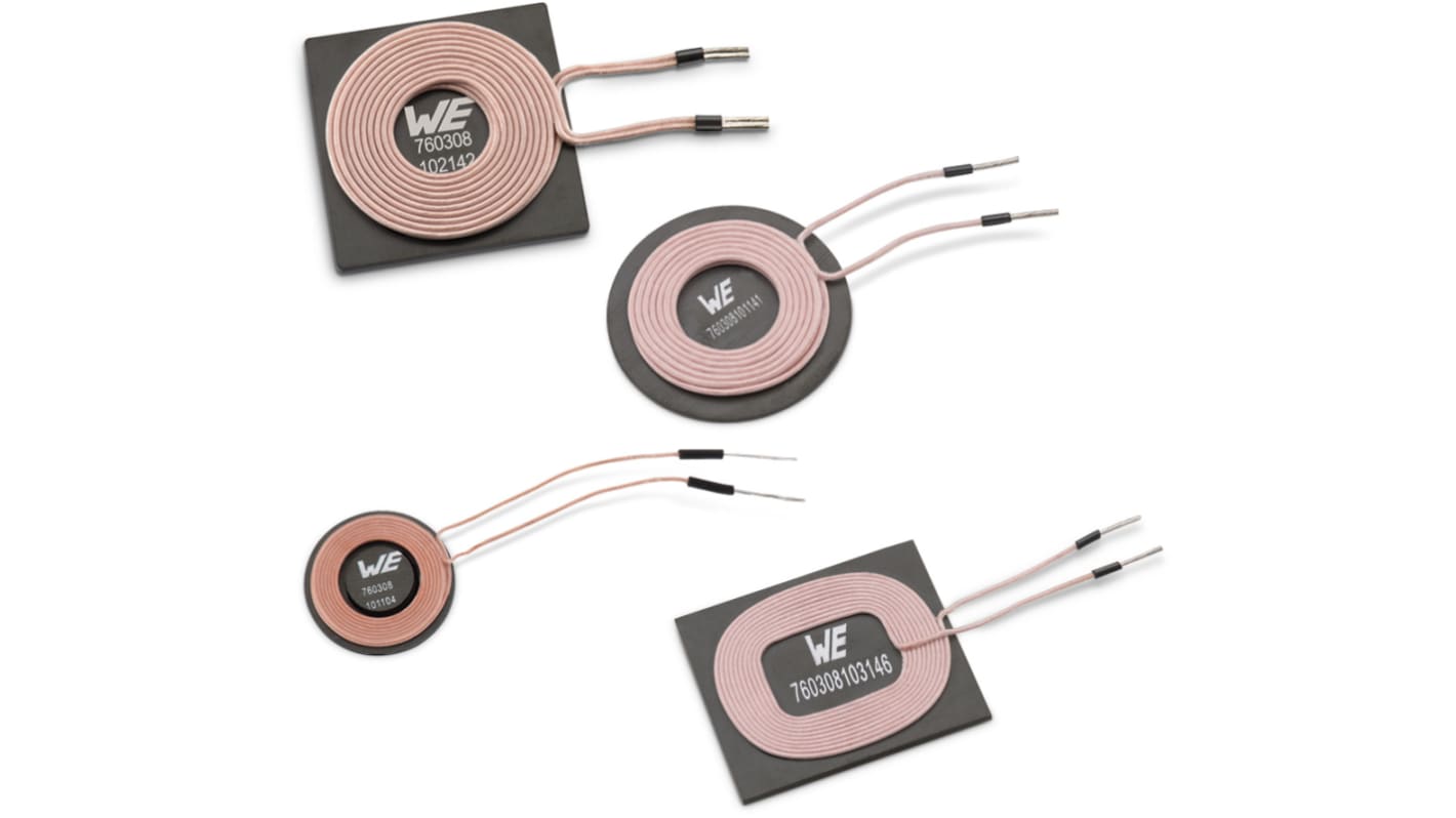 Wurth Elektronik Wireless Charging Coil Transmitter 5.5A, 24 μH