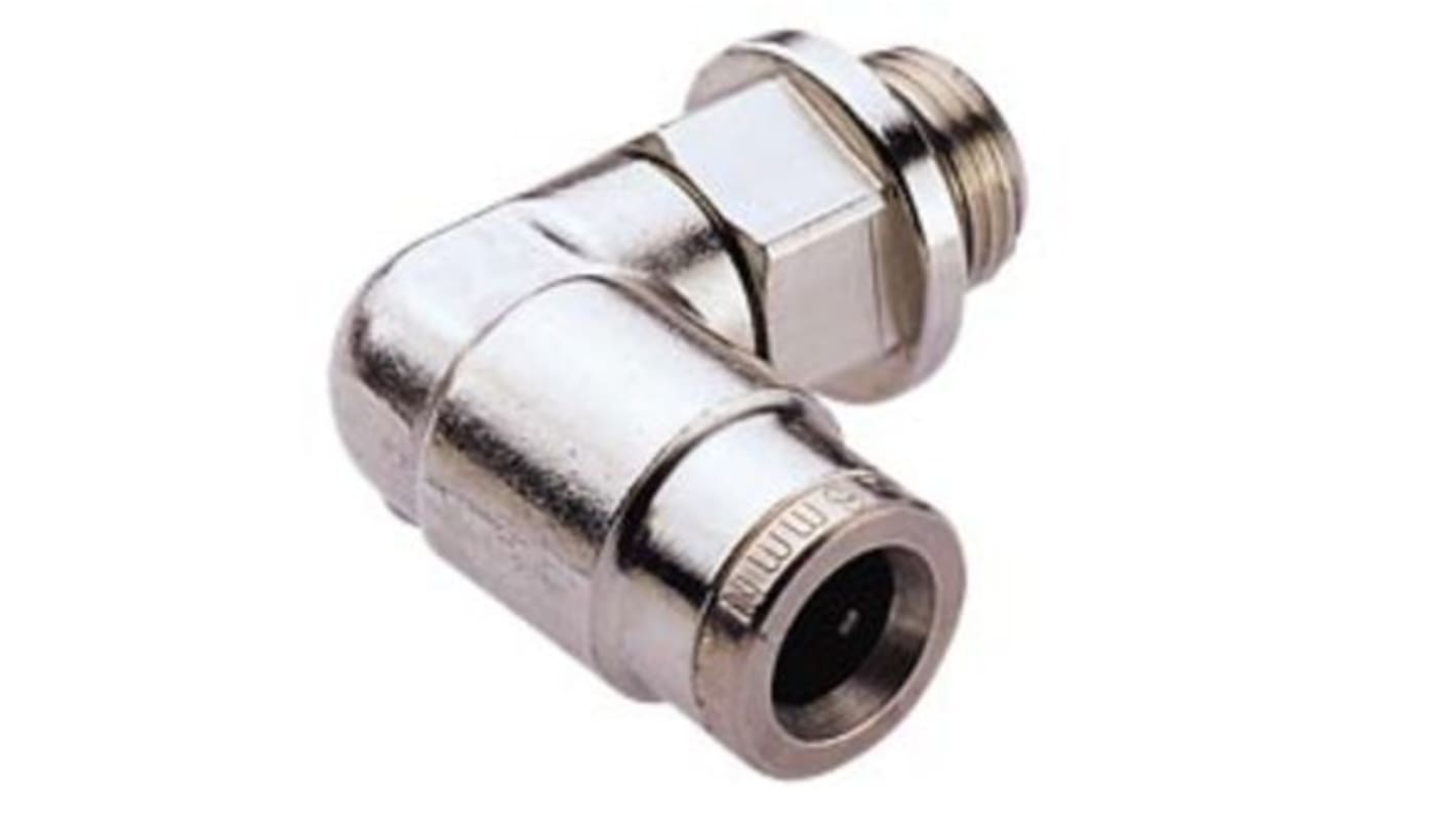 IMI Norgren PNEUFIT Series, Push In 6 mm to M5, Threaded-to-Tube Connection Style