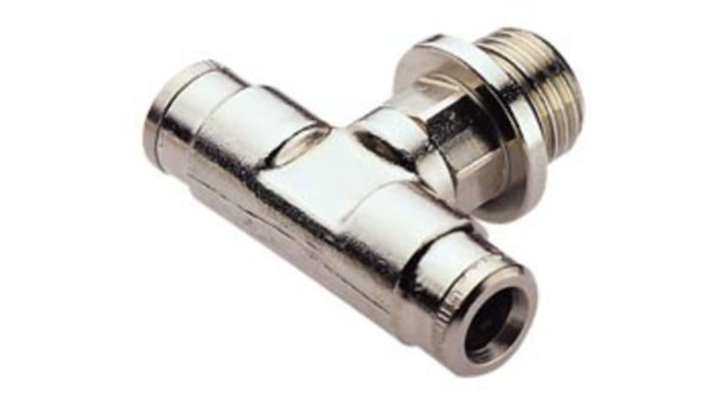 Norgren, Push In 6 mm to Push In 6 mm, Threaded-to-Tube Connection Style