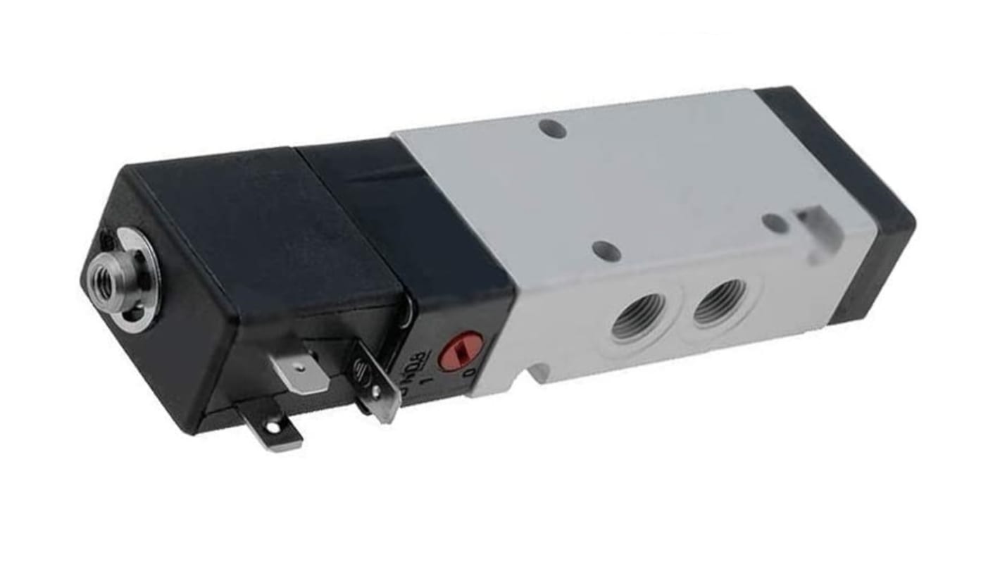 Norgren V60 Pneumatik-Magnetventil Inline, Magnet/Luft-betätigt