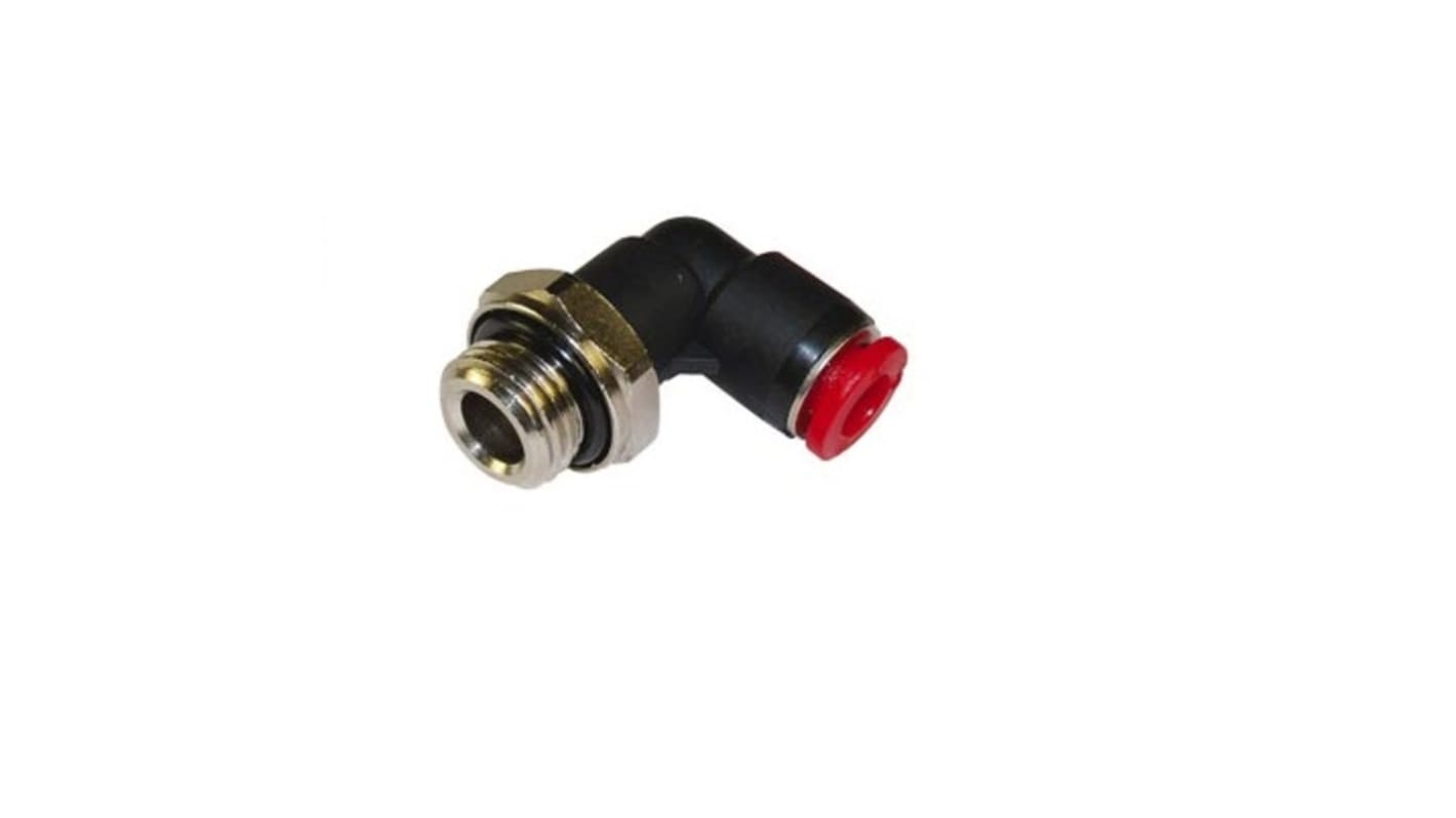 Norgren Pneufit C Series Series Push-in Fitting, Push In 5 mm to M5, Threaded-to-Tube Connection Style