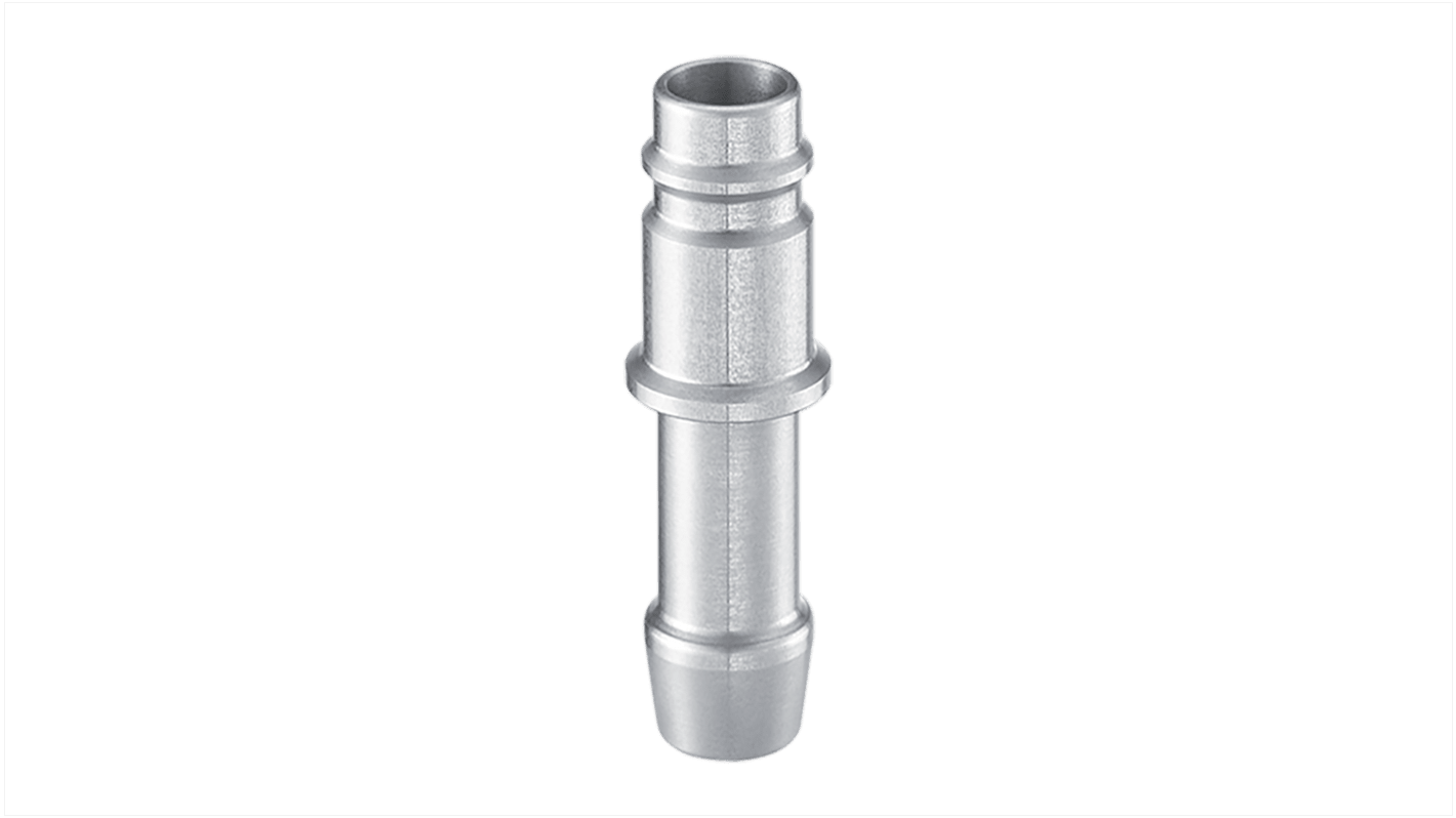 PREVOST Treated Steel Plug for Pneumatic Quick Connect Coupling, 13mm Threaded