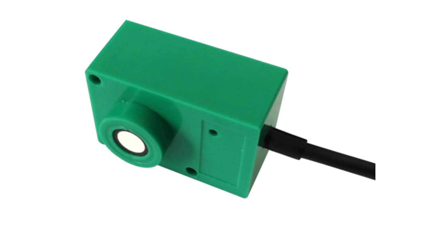 RS PRO Ultrasonic Block-Style Proximity Sensor, 1000 mm Detection, PNP Output, IP67