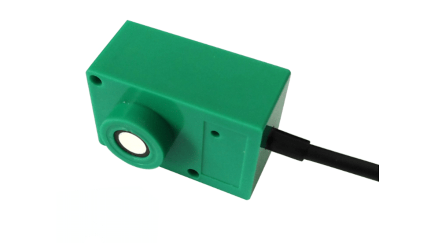 RS PRO Ultrasonic Block-Style Proximity Sensor, 250 mm Detection, PNP Output, IP67