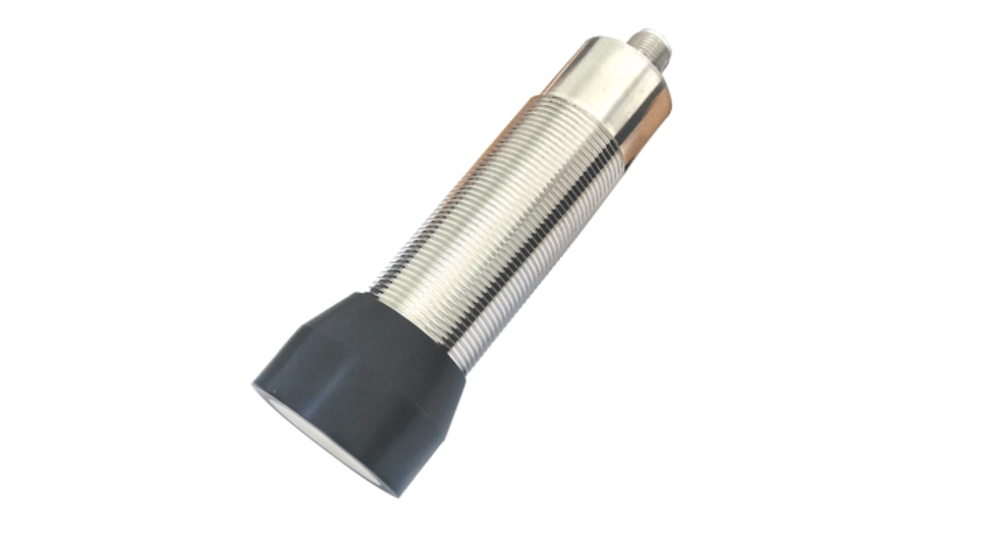 RS PRO Ultrasonic Barrel-Style Proximity Sensor, M30 x 1.5, 4000 mm Detection, 4 → 20 mA Output, IP67