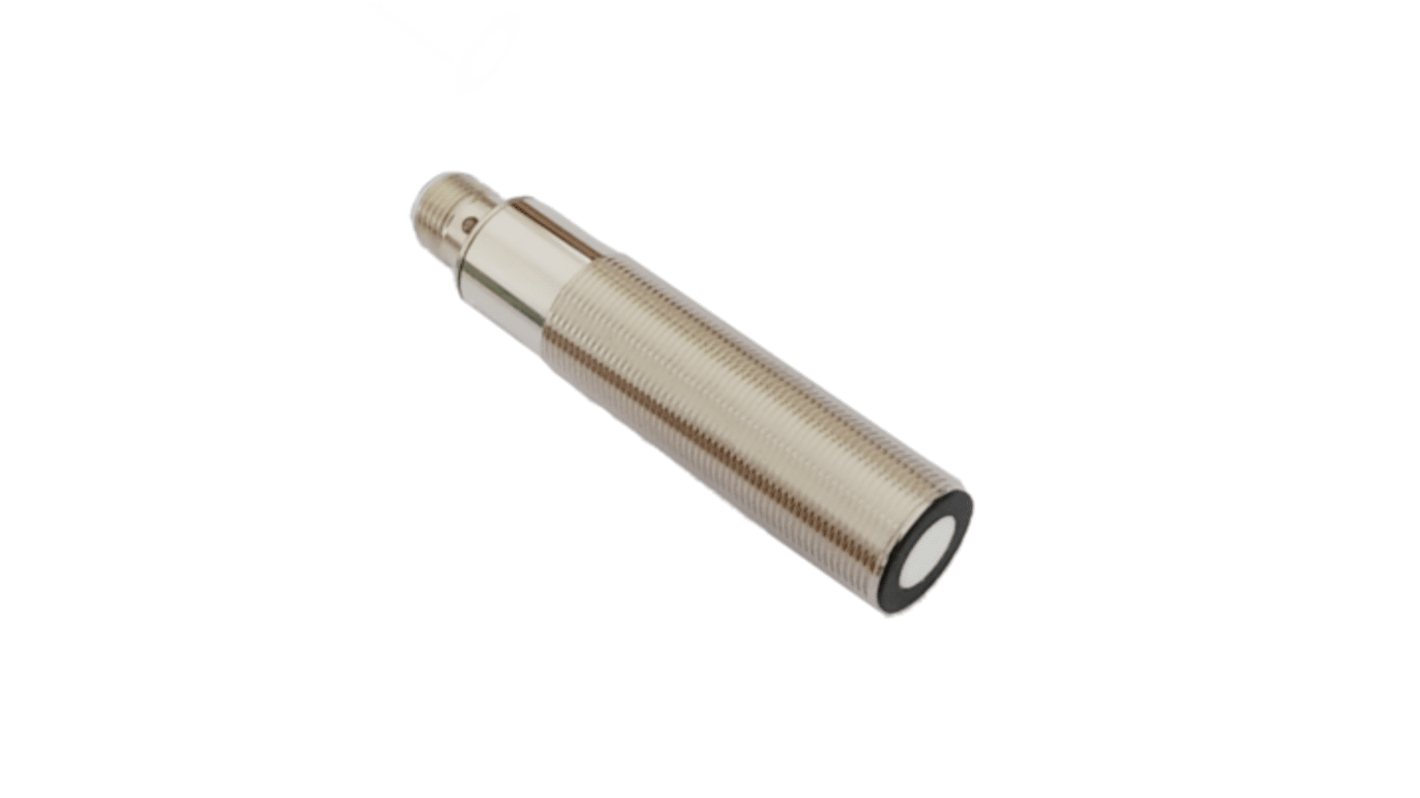 RS PRO Ultrasonic Barrel-Style Proximity Sensor, M18 x 1, 600 mm Detection, PNP Output, IP67