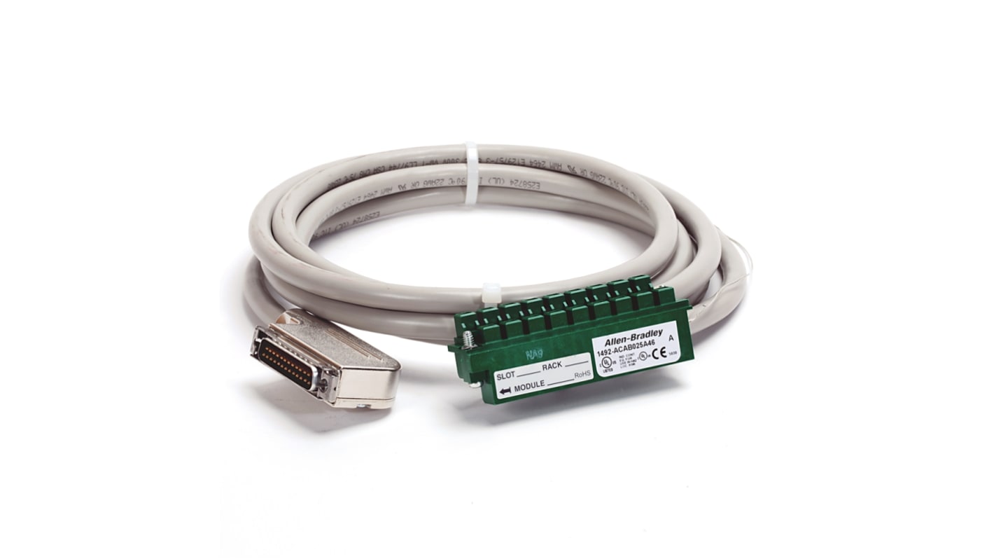 Cable de PLC Rockwell Automation, para usar con 1769 módulo de E/S analógico