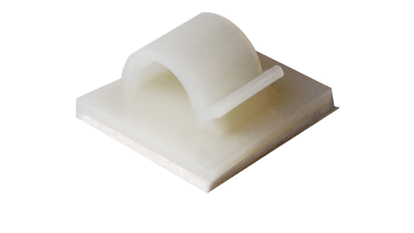 HellermannTyton Natural Polyamide Mounts, 8mm Max. Bundle