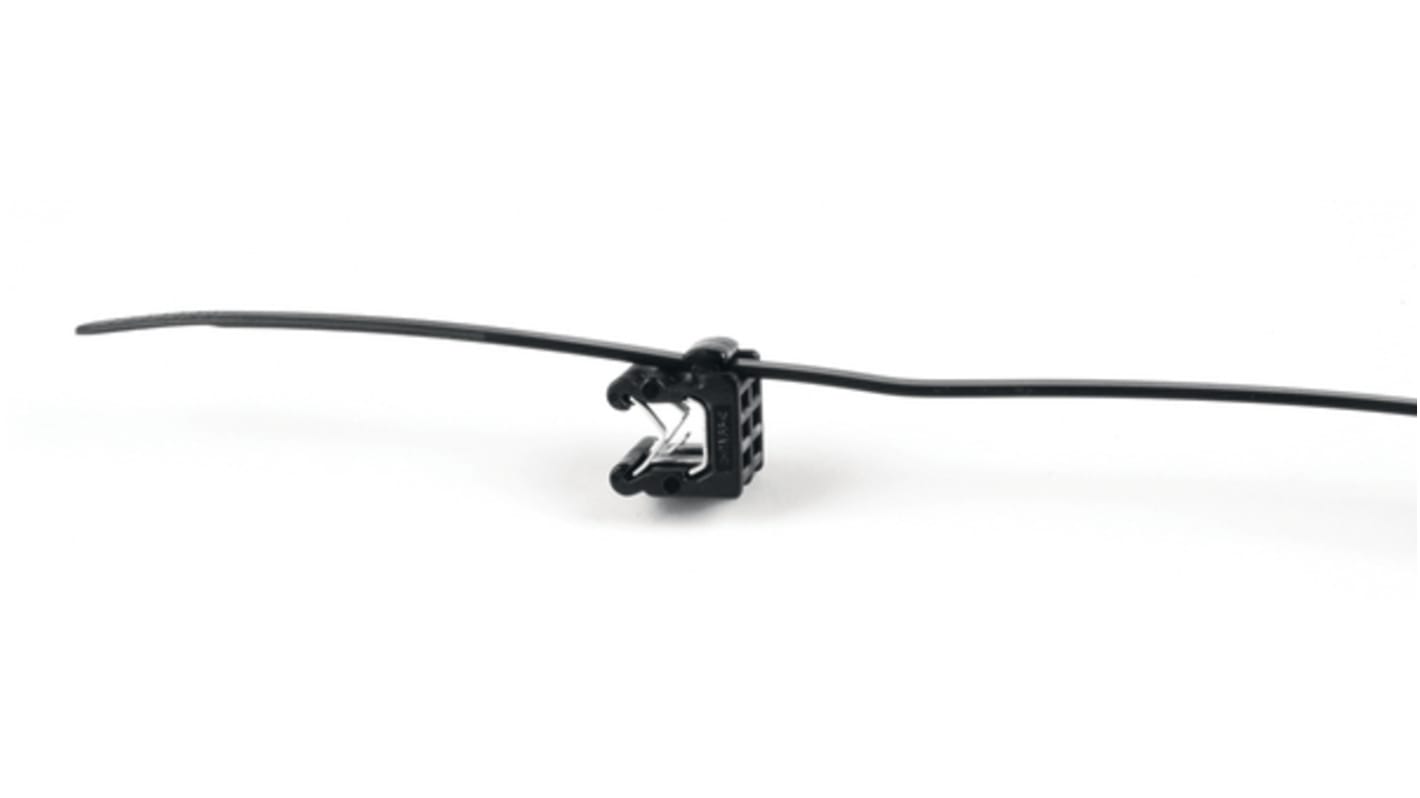Serre-câble HellermannTyton T50S 150mm x 4,6 mm Noir en Polyamide