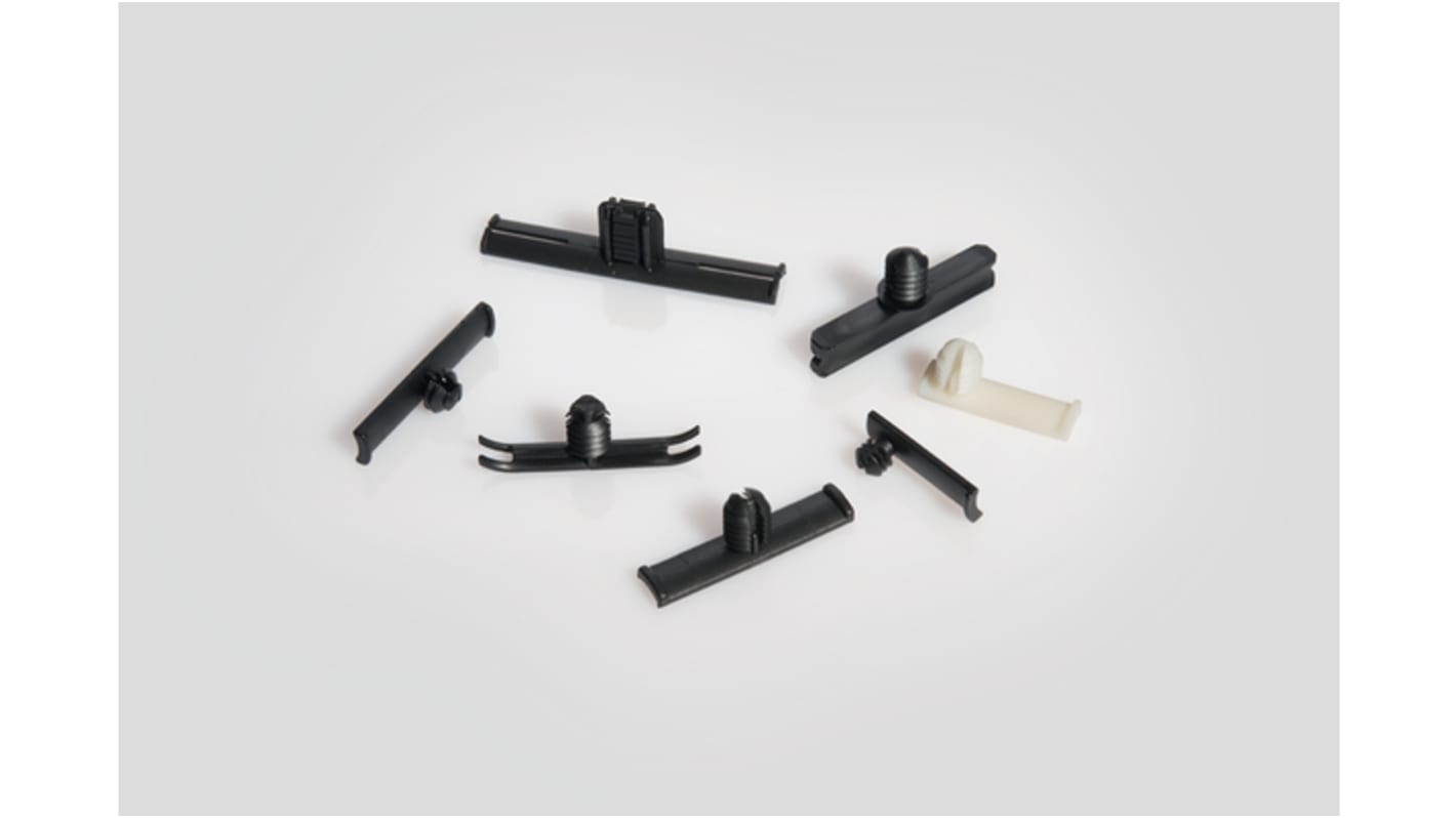 HellermannTyton Black Polyamide Bundling Clip