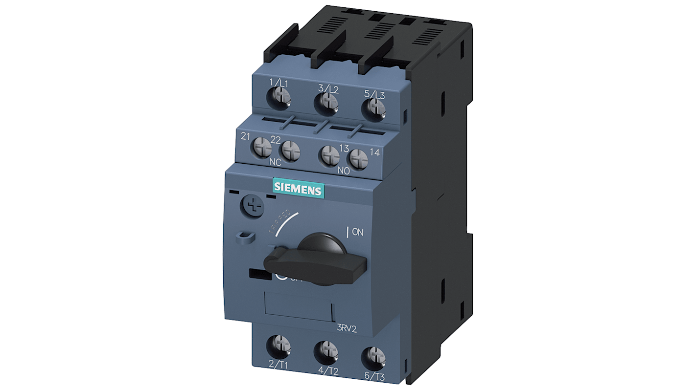 Controllo del carico del motore Siemens, protezione SIRIUS, 3 ingressi, 690 V, 630 mA SIRIUS 3RV2