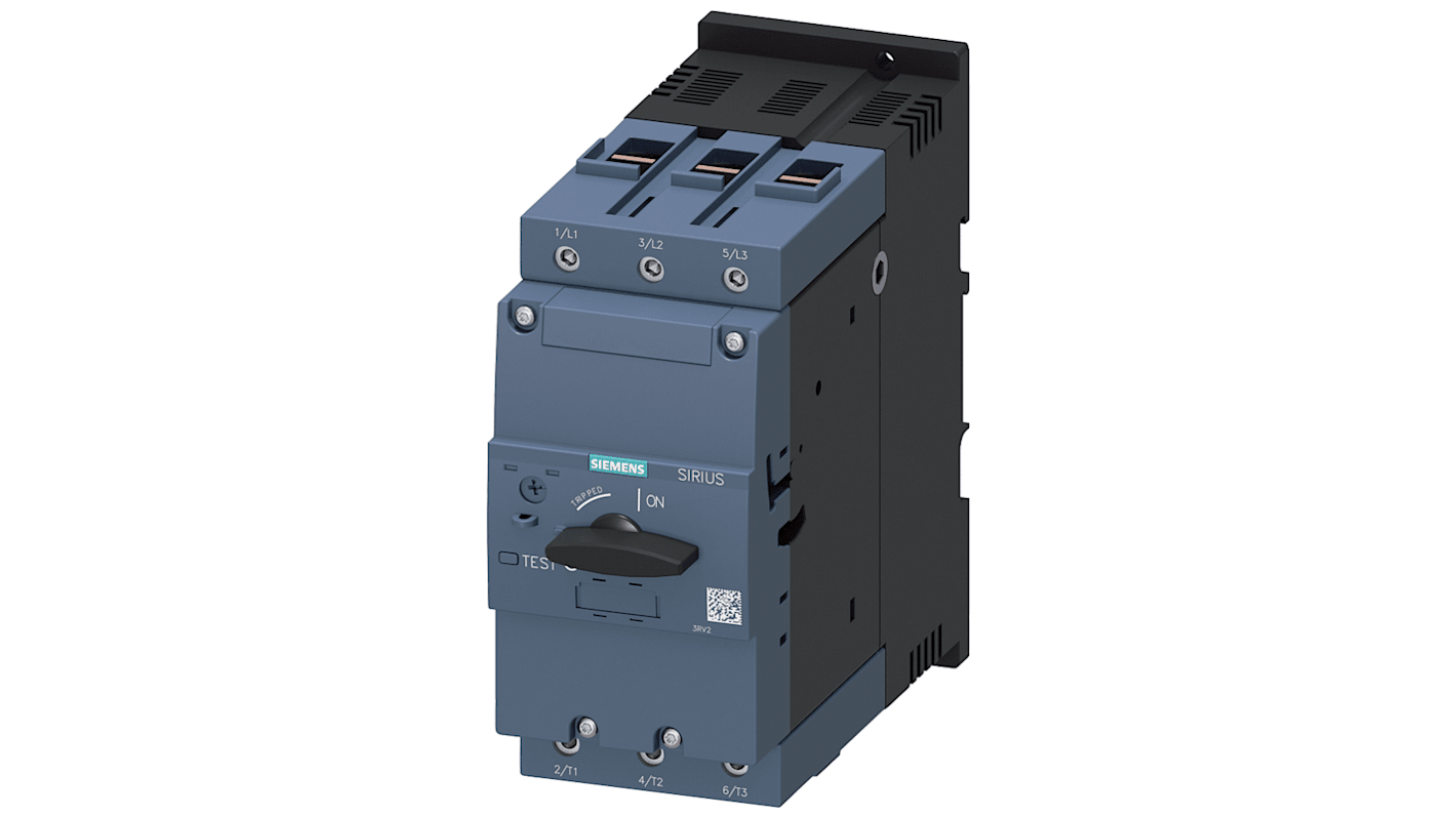 Unidad de protección del motor Siemens SIRIUS 3RV2, 690 V, 84 A