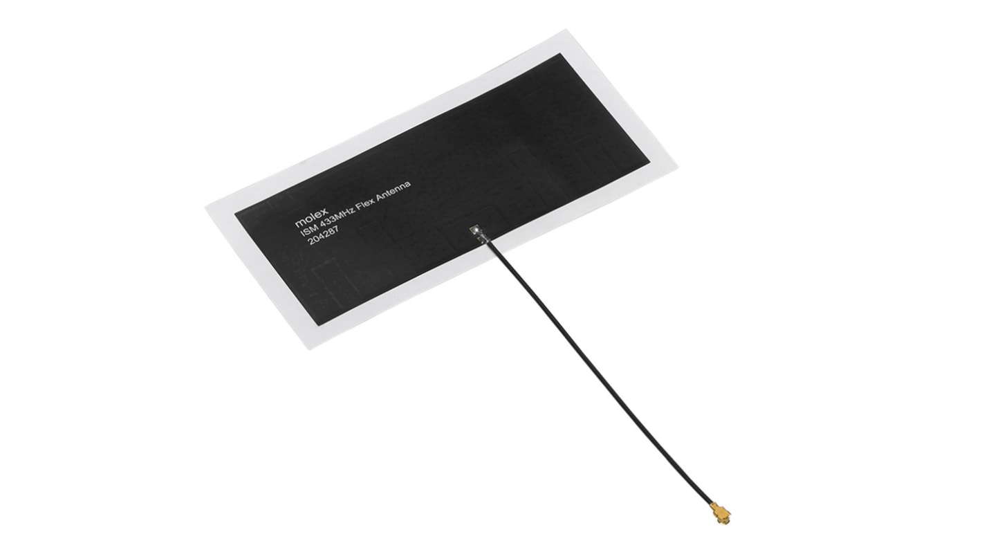 Molex 204287-0100 Square Omnidirectional Telemetry Antenna, ISM Band