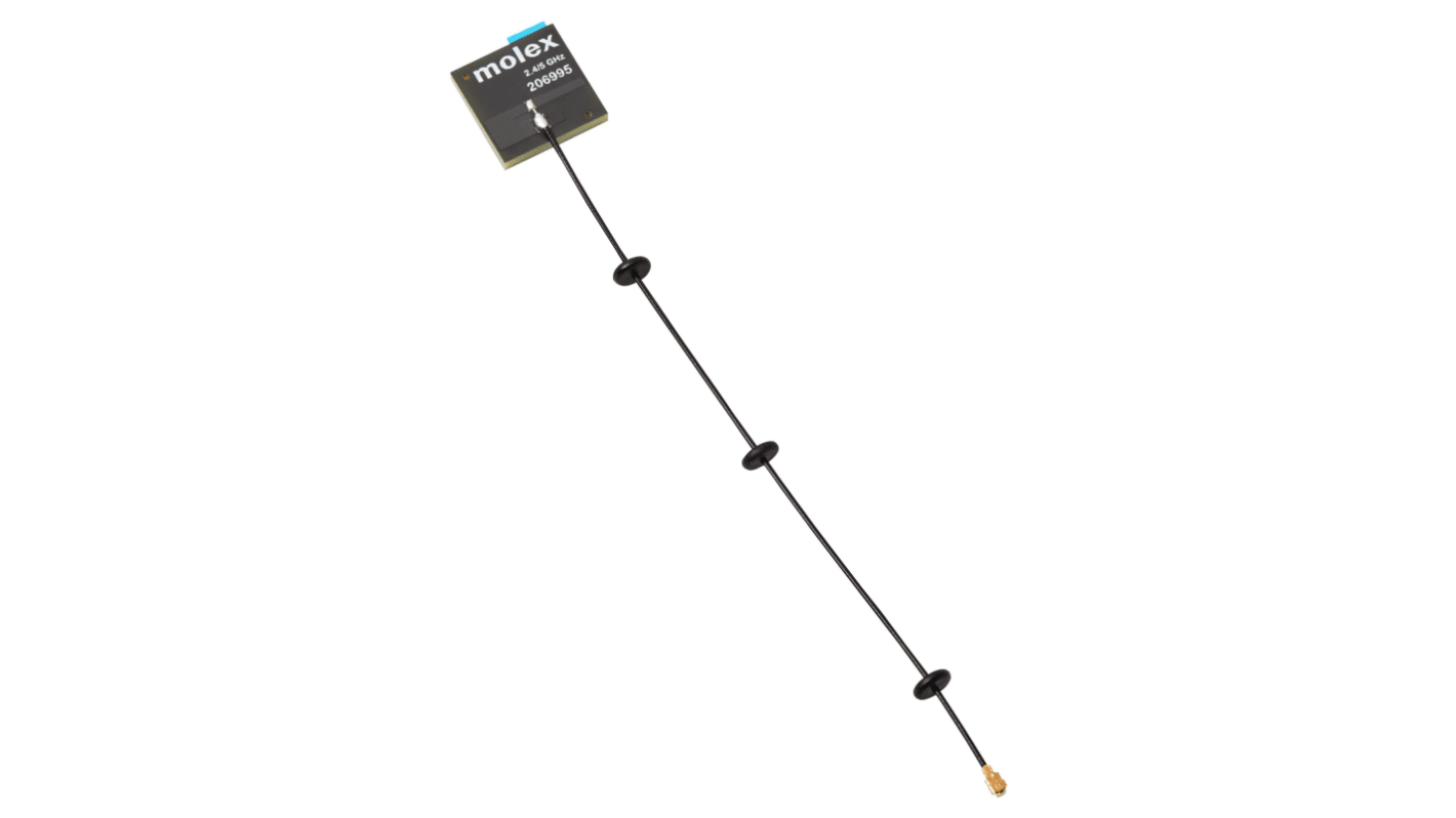 Molex WiFi-Antenne 2,4 GHz, 5 GHz Intern / 3.6dBi Buchse Rundstrahlantenne