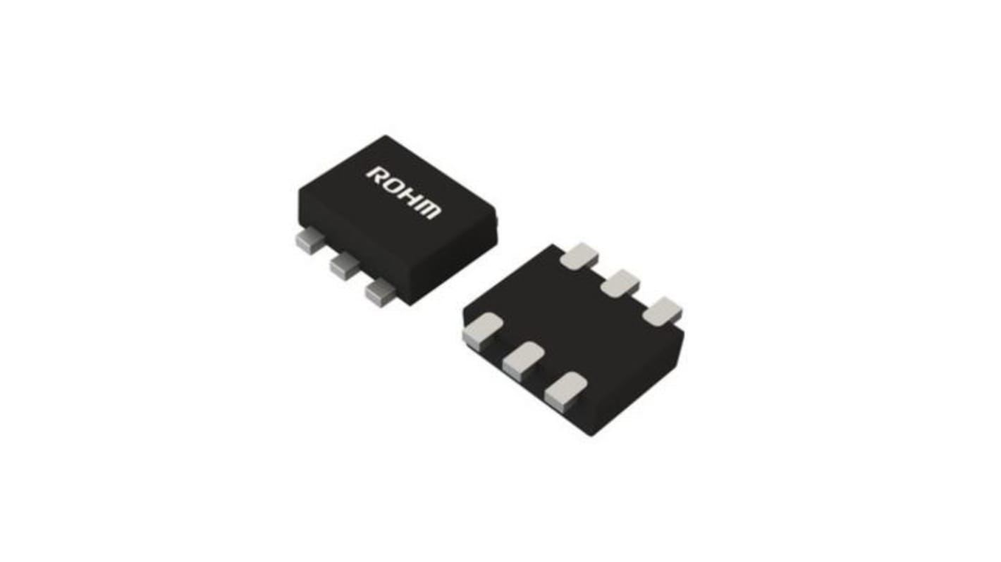 ROHM EMD6T2R Dual PNP/NPN Digital Transistor, 100 mA, 50 V, 6-Pin SOT-563