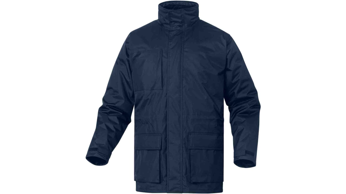 Parka, L, Azul marino, Impermeable ISOLA2