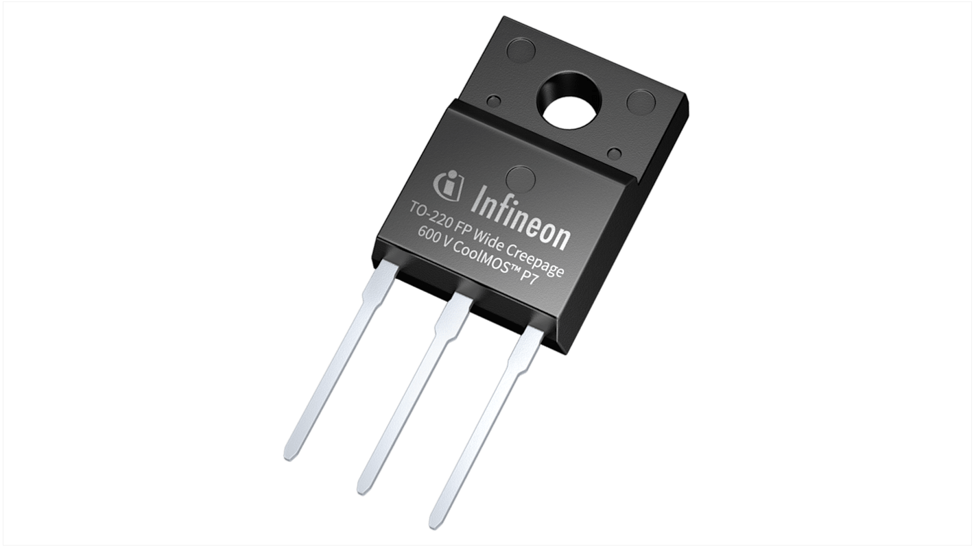 MOSFET Infineon canal N, TO-220 FP 9 A 650 V, 3 broches