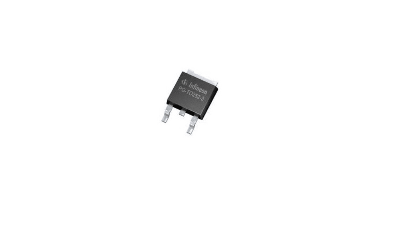 MOSFET Infineon, canale N, 0,0066 Ω, 90 A, DPAK (TO-252), Montaggio superficiale