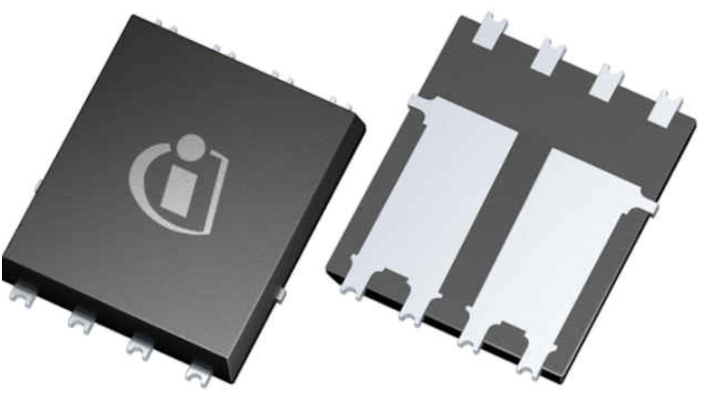 MOSFET Infineon, canale N, 0,0076 Ω, 20 A, SuperSO8 5 x 6 doppio, Montaggio superficiale