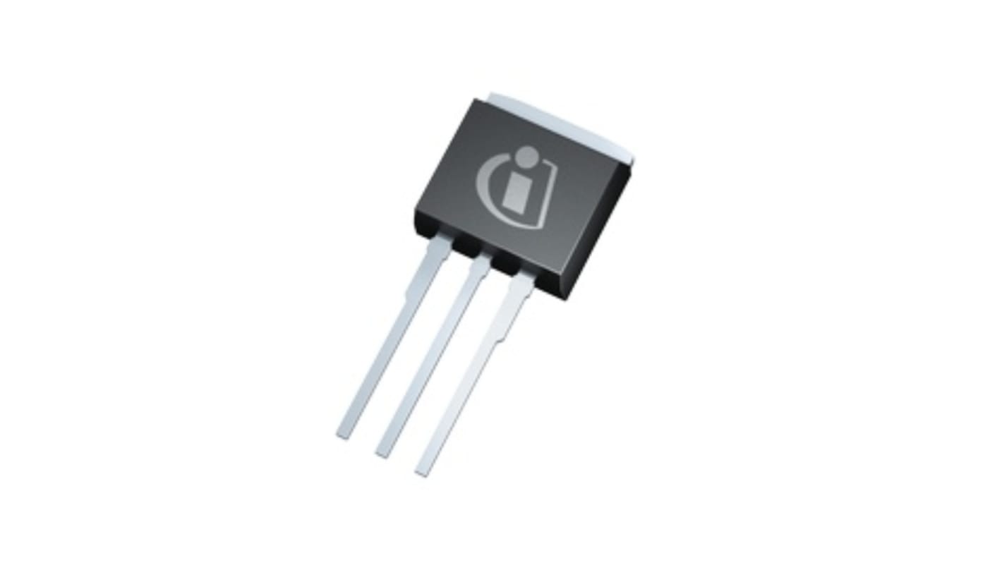 Infineon Nチャンネル MOSFET60 V 45 A スルーホール パッケージI2PAK (TO-262) 3 ピン