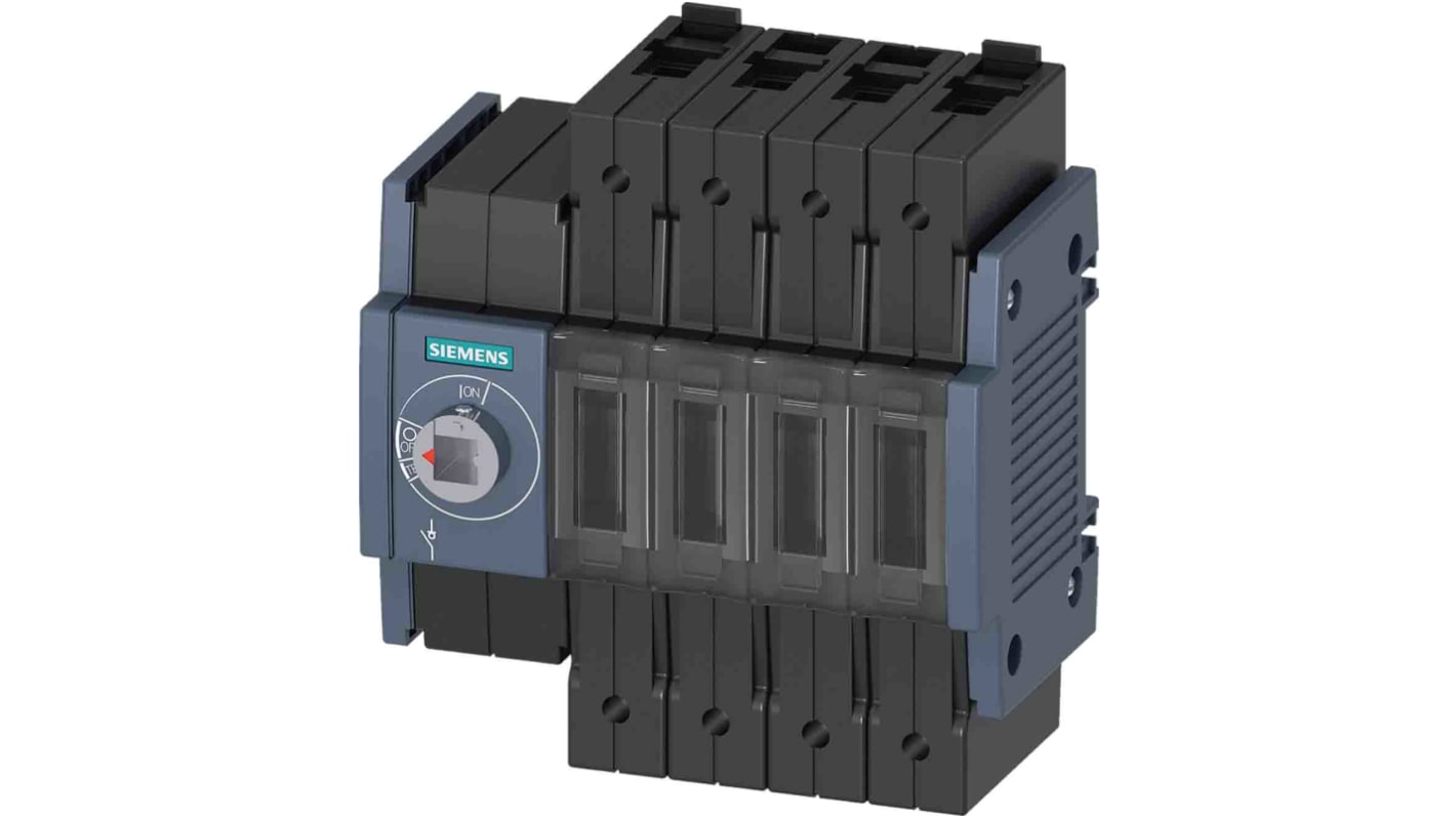 Sezionatore con interruttore Siemens 3KD1640-2ME10-0 4CO, corrente max 16A, 4, guida DIN SENTRON 3KD