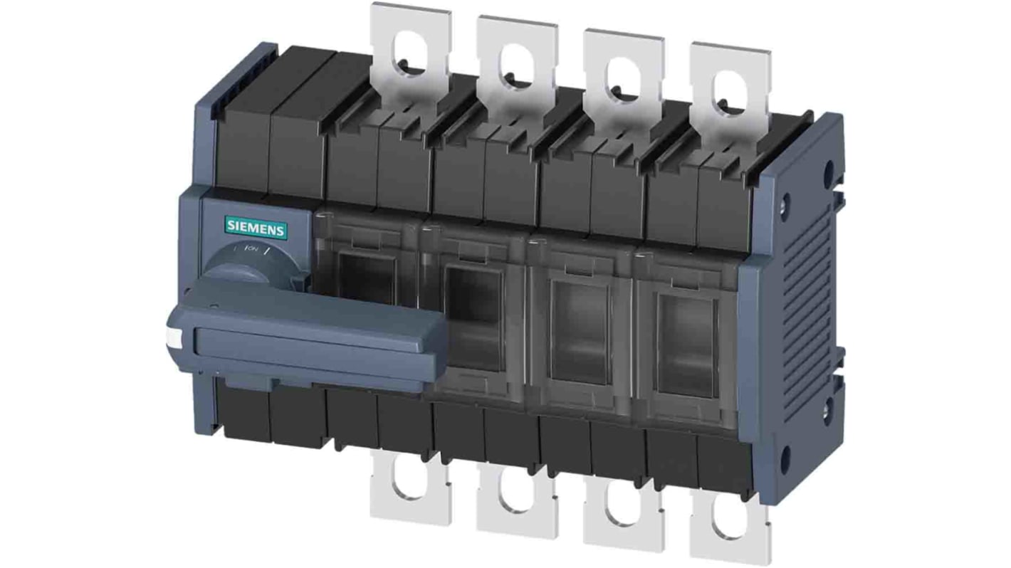 Sezionatore con interruttore Siemens 3KD3242-0NE10-0 4CO, corrente max 125A, 4, guida DIN SENTRON 3KD