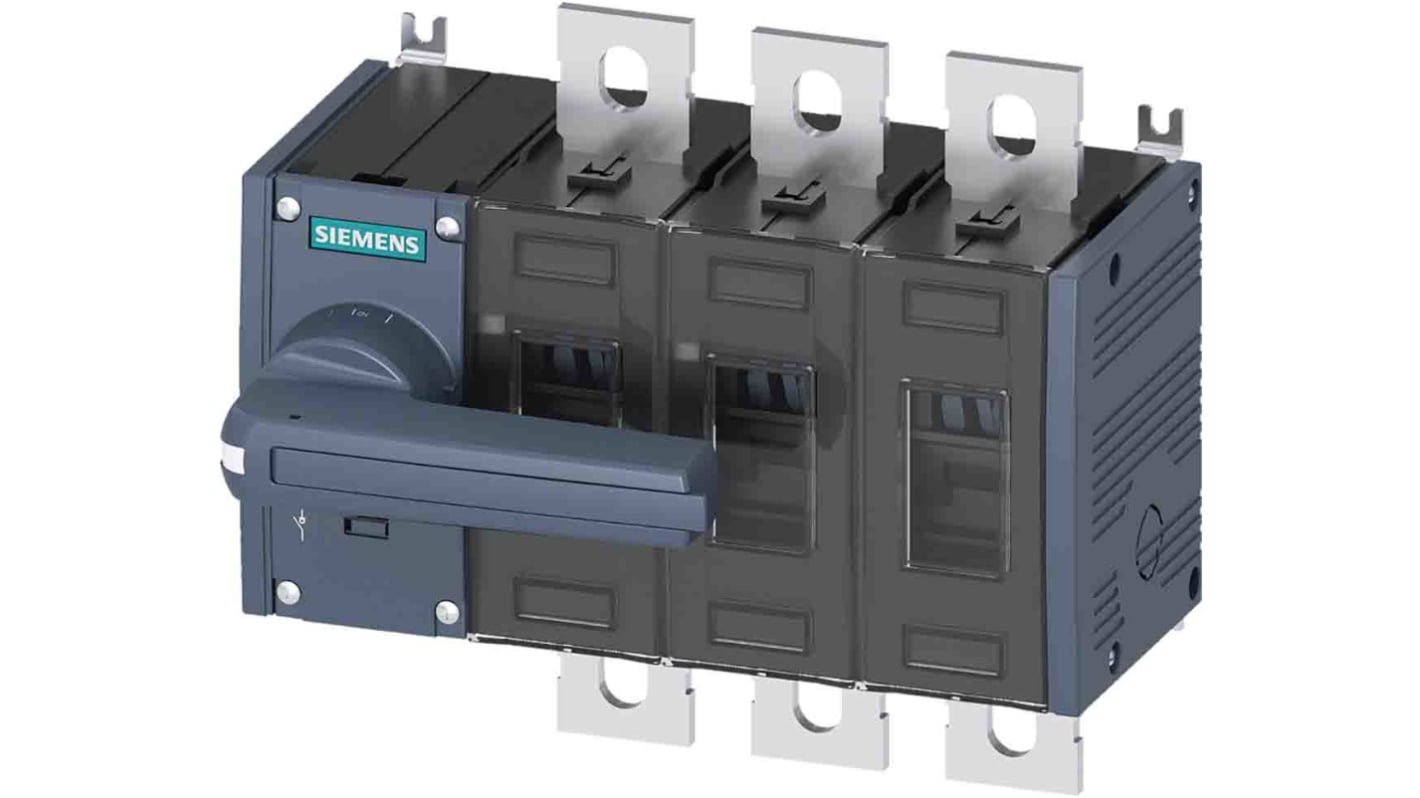 Sezionatore con interruttore Siemens 3KD4232-0PE10-0 6NA/6NC, corrente max 400A, 3, Montaggio a vite SENTRON 3KD