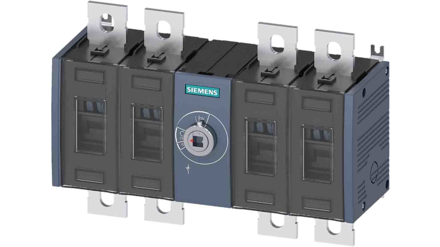 Siemens Switch Disconnector, 4 Pole, 400A Max Current