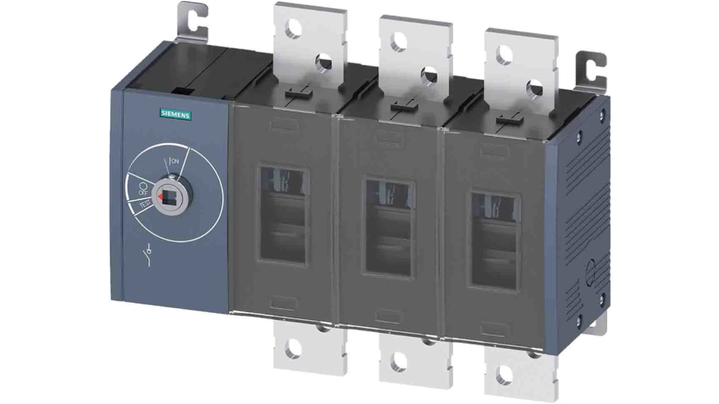 Siemens Switch Disconnector, 3 Pole, 1600A Max Current